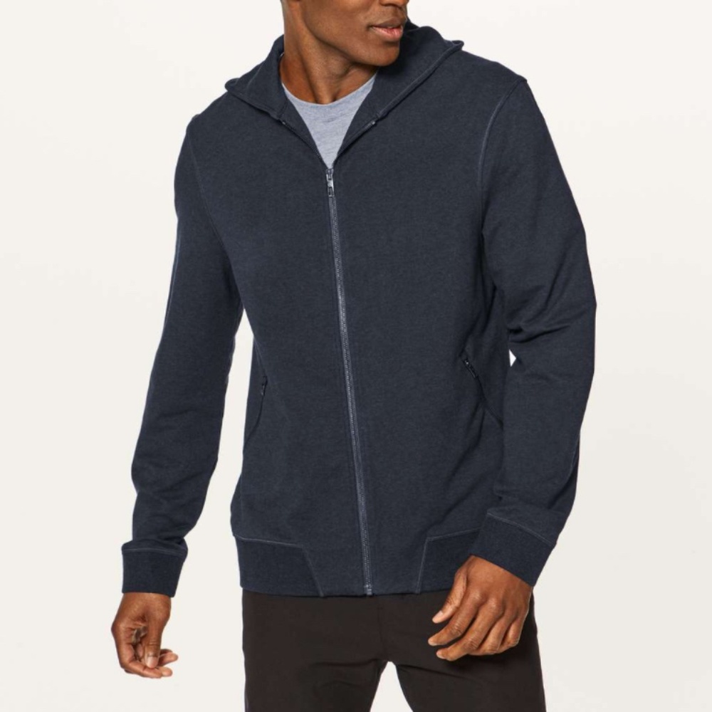 Lululemon Cross Cut Hoodie - Heathered Inkwell - Small